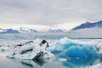  in der Gletscherlagune Jökulsárlón