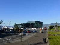 das Konzerthaus Harpa in Reykjavik