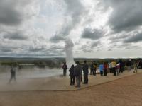 am Strokkur-Geysir 