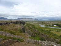 im Nationalpark Thingvellir mit Kontinental-Grabenbruch