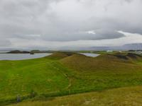 die Pseudo-Krater Skútustadagigar