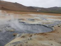 Námafjall Jochtemperaturgebiet/ Schwefeltöpfe