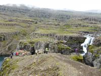 Stopp am Elfen-Wasserfall