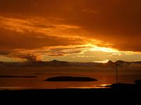 Sonnenuntergang bei Höfn 