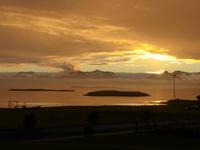 Sonnenuntergang bei Höfn 