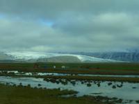 Blick von Höfn auf die Gletscherlandschaft