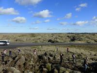 Fotostopp am Lavastrom