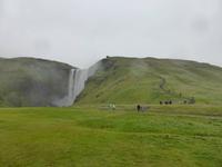 am Skógerfoss-Wasserfall