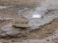 Der kleine  Geysir
