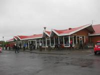 Die Raststätte beim Feld der heißen Quellen