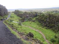 Auf dem Weg zum Aussichtspunkt oberhalb des historischen Parlamentsplatzes