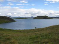 Pseudokrater am Myvatnsee