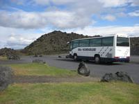 Unser Bus im Myvatn-Gebiet