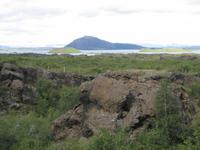 Lavagestein im Myvatn-Gebiet