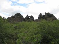 Lavafelsen im Irrgarten von Dimmuborgir