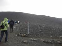 Wir steigen auf den Ringkrater Hverfjall im Myvatn-Gebiet