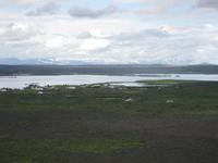 Blick über das Land vom Kraterring aus
