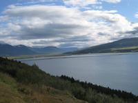 Das Ende des Eyjafjördur