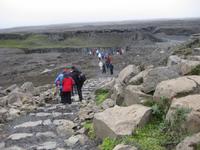 Auf dem Weg hinunter zum 