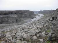 Der Canyon beim Dettifoss