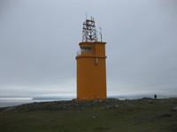 Ein Leuchtturm an der Küste