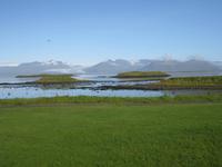 Höfn - Blick zum Gletscher Vatnajökull 