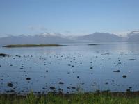 Höfn - Blick zum Gletscher Vatnajökull 