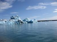 Eisberge im See Jökulsarlon