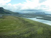 Fluss und Sanderflächen