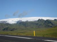 Der Myrdalsjökull mit dem Vulkan Katla im Inneren