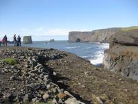 Die Felsen von Dyrholaey