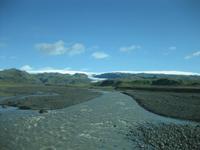 Sanderflächen an der Südküste Islands