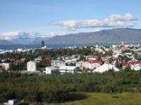 Blick vom Perlan über Reykjavik