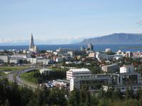 Blick vom Perlan über Reykjavik