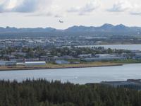Blick vom Perlan über Reykjavik