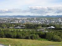 Blick vom Perlan über Reykjavik