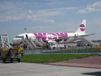 Unser Flieger von Wow-Air