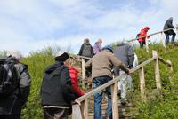 Aufstieg zum Krater Grabrok