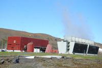 Kraftwerk am Fuße des Vulkans Krafla