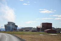 Kraftwerk am Fuße des Vulkans Krafla