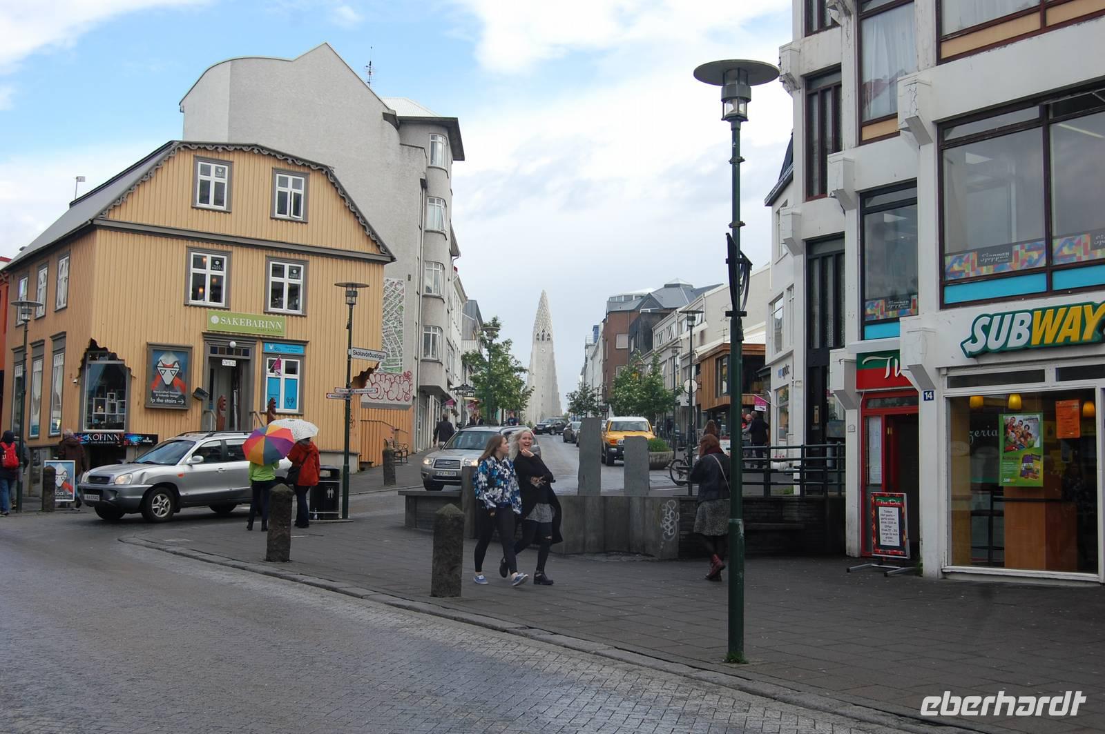 Stadtbummel Reykjavik