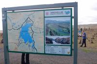 Nationalpark Pingvellir wo die eurasische und amerikanisch Platte auseinander driften  