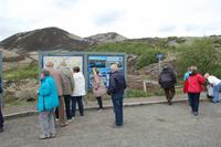 Wanderung am Krater Grábrók