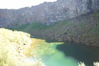 Nationalpark Asbyrgi - ein ehemaliger Wasserfall