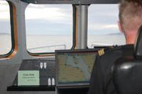 Walbeobachtung ab/an Akureyri - Blick in den Steuerstand