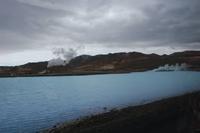 Landschaft „Hvenr Namafjall“, ein Heißgebiet 