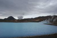 Landschaft „Hvenr Namafjall“, ein Heißgebiet 