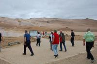 Landschaft „Hvenr Namafjall“, ein Heißgebiet