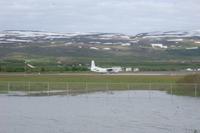 Flughafen der Kleinstadt Egilsstadir