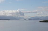 Höfn - Blick hinüber zum Gletscher